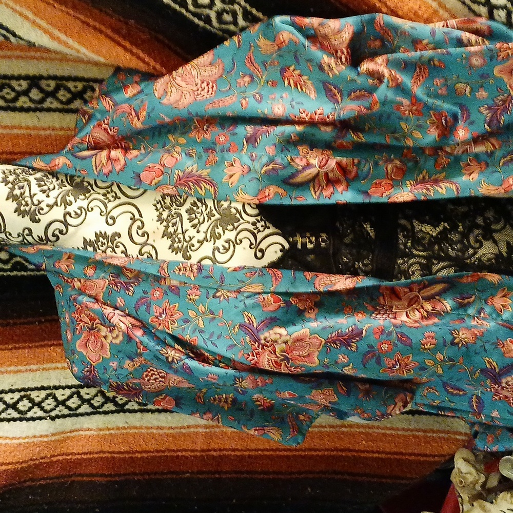 Gorgeous silky robe